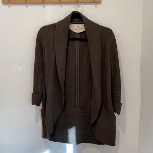 Wildred Blazer Olive/Brown